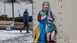 Seniman Jalanan Ini Bikin Karya Menarik di Tengah Perang Rusia-Ukraina