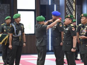 Jenderal Dudung Pimpin Sertijab Sejumlah Pejabat TNI AD