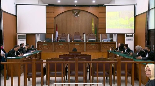Sidang replik terhadap Putri Candrawathi (Zunita-detikcom)