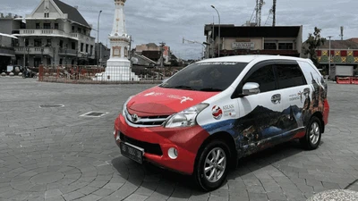 Transportasi Online dan Trans Jogja Wira-wiri Sambut ATF 2023 di DIY