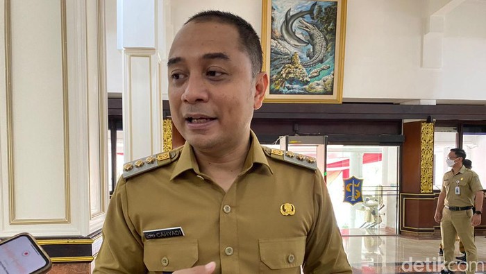 Wali Kota Surabaya Eri Cahyadi marah karena dapat aduan masih ada ASN Pemkot Surabaya lakukan pungli