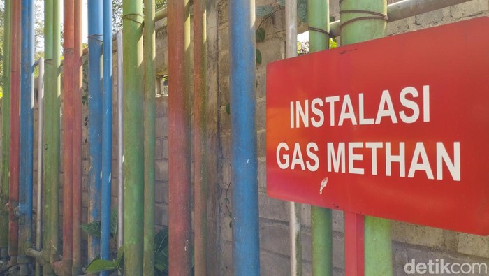 Warga di sekitar TPA Ngegong Kota Blitar manfaatkan gas metan gantikan elpiji.