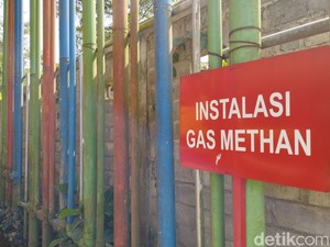 Warga Sekitar TPA Kota Blitar Gratis Manfaatkan Gas Metan untuk Masak