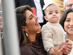 Potret Bahagia Priyanka Chopra Gendong Anak, Wajahnya Sempat Dirahasiakan