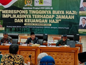 PPP Minta Biaya Haji Moderat dan Tidak Memberatkan Jemaah