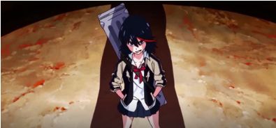 Ilustrasi judul anime lucu dan kocak.