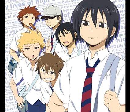 Ilustrasi judul anime lucu dan kocak.