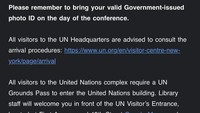 Nanti pada 8 Februari 2023, dia akan ikut di forum lain. Tanggal 8 februari akan hadir juga di United Nations Open Science Conference 2023, kata dia. Foto: Dok. Pribadi Deris Nagara