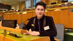 7 Potret Ketua BEM Columbia University Asal Ciamis di Panggung PBB
