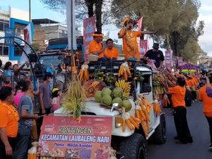 Uniknya Festival Bunga dan Buah di Berastagi, Sudah Ada Sejak 1980