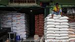 Gawat! Stok Beras di Pasar Cipinang Jakarta Menipis