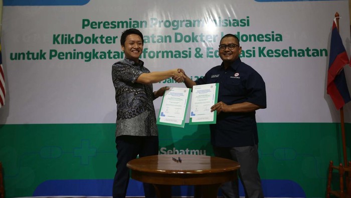 Ikatan Dokter Indonesia (IDI) menggandeng KlikDokter. Mereka akan melakukan program kampanye kesehatan masyarakat.