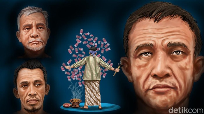 Ilustrasi Wowon Cs, pelaku pembunuhan berantai di Bekasi dan Cianjur.