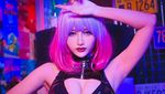 Suka Warna Hitam, Kameaam Cosplay Jadi Ahri The Baddest