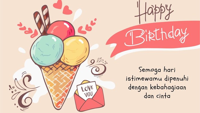 Kata-kata Ucapan Ulang Tahun Singkat Aesthetic
