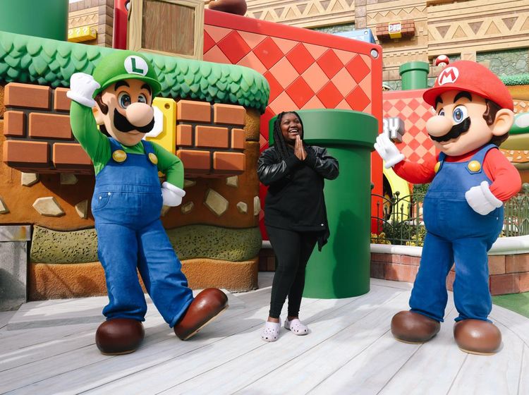 Kemeriahan Dunia Mario Bros di Super Nintendo World AS