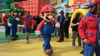 Super Nintendo World dibuka selama pratinjau sebelum pembukaan resminya pada 17 Februari 2023.  
