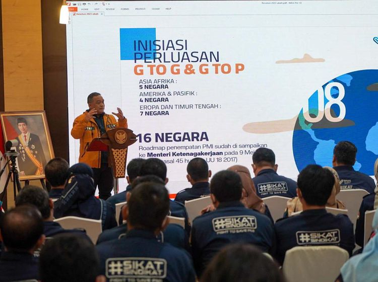Kepala BP2MI Sampaikan Resolusi 2023