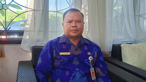 Kepala Dinas Pendidikan, Kepemudaan dan Olahraga (Disdikpora) Kabupaten Karangasem I Wayan Sutrisna