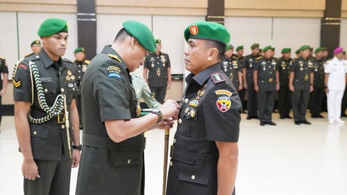 Kolonel Febriel B Sikumbang resmi menjabat Komandan Korem (Danrem) 161/Wirasakti Kupang.