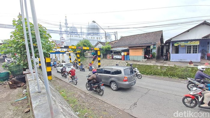 Lokasi pembangunan Viaduk Gilingan, Solo, Selasa (31/1/2023).