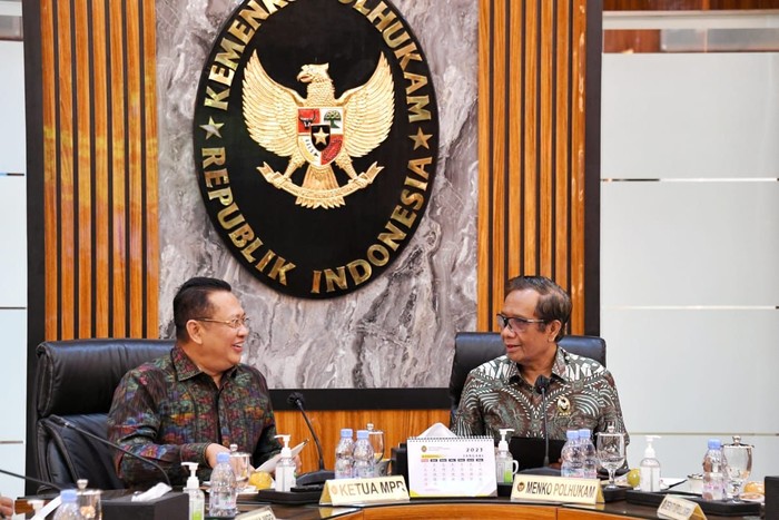 Mahfud dan Bamsoet