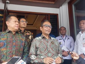 Mahfud soal Reshuffle: Ndak Tahu Saya, Itu Urusan Presiden