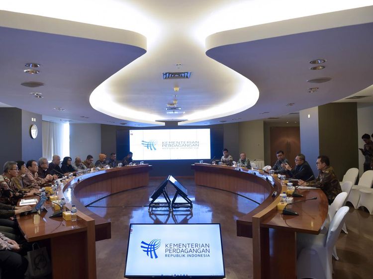 Momen Pertemuan Mendag dengan Dubes RI Tokyo