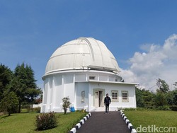 Sedih! Lampu Sorot Bikin Obsevatorium Bosscha Lumpuh