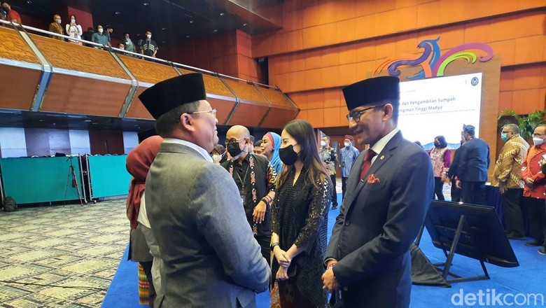 Pelantikan pejabat tinggi madya Kemenparekraf Pelantikan pejabat tinggi madya Kemenparekraf