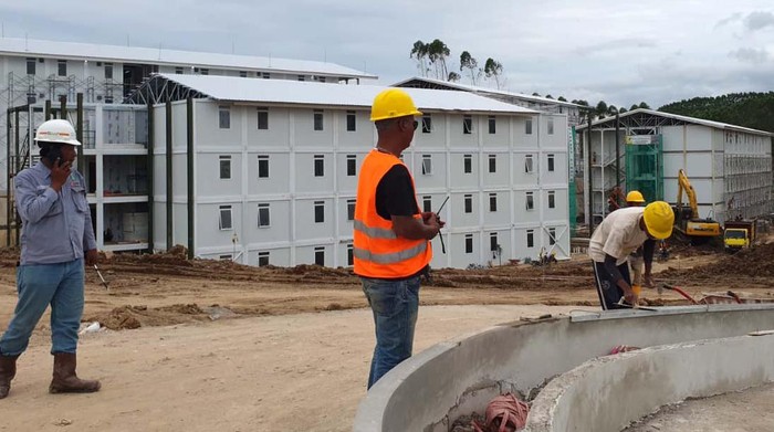 Penampakan Terkini Hunian Pekerja Konstruksi IKN Hunian Pekerja Konstruksi (HPK) di IKN Nusantara mampu menampung 16.000 tenaga kerja konstruksi. Begini penampakannya.