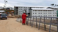 Sebelumnya, Kementerian Pekerjaan Umum dan Perumahan Rakyat (PUPR) melalui Direktorat Jenderal Perumahan menyatakan sebanyak 22 tower Hunian Pekerja Konstruksi (HPK) di Ibu Kota Nusantara sudah terbangun. HPK berupa rumah susun (Rusun) dengan teknologi modular tersebut saat ini sebanyak 12 tower sudah dihuni.