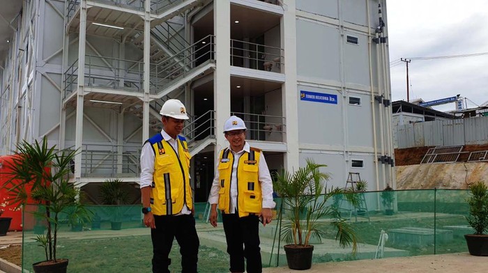 Hunian Pekerja Konstruksi (HPK) di IKN Nusantara mampu menampung 16.000 tenaga kerja konstruksi. Begini penampakannya.