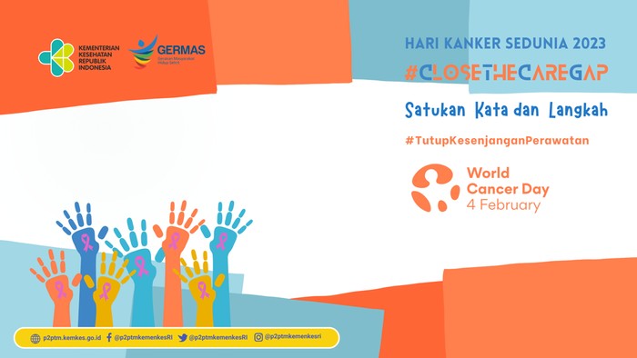 Poster Hari Kanker Sedunia 2023