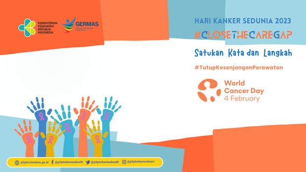 Poster Hari Kanker Sedunia 2023