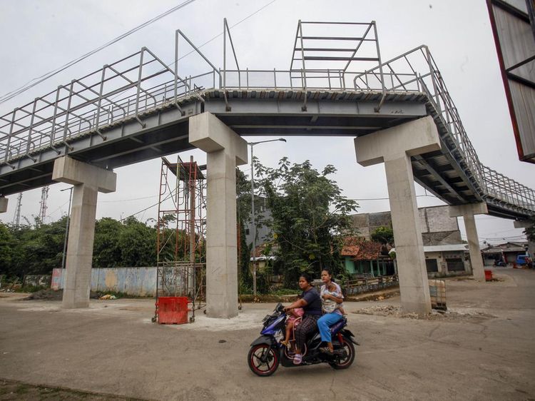 Begini Penampakan Proyek Skybridge Bojonggede