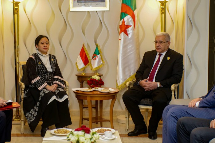 Puan dan Speaker National Assembly of Algeria, Ibrahim Boughali