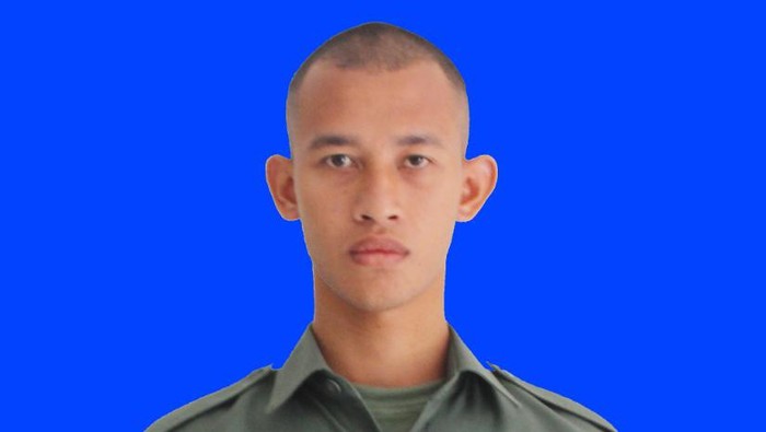 Rumah duka Pratu Ferdian Dwi Sukma yang tewas usai terbawa arus di Sungai Digoel Papua. Foto diunggah Selasa (31/1/2023).