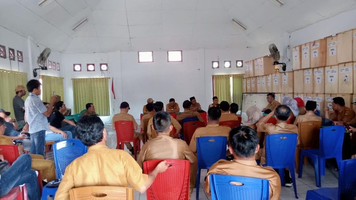 Suasana pertemuan Apip dan Papdesi Bengkulu Selatan. (Foto: Istimewa)