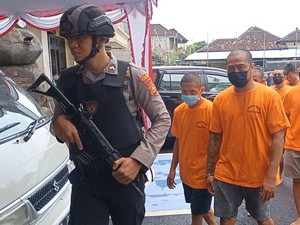 Polres Badung Gulung 8 Pelaku Narkoba