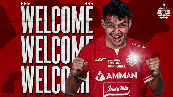 Witan Sulaeman resmi gabung Persija Jakarta.