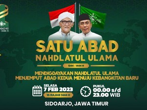 Peringatan 1 Abad, NU Gelar Doa Bersama hingga Karnaval NUsantara