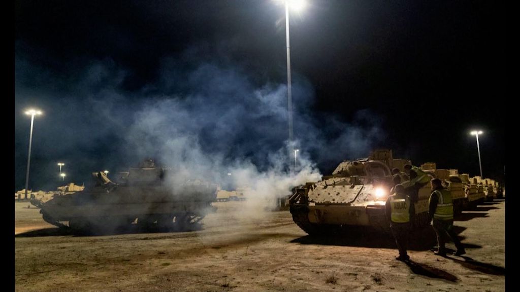 Amerika Serikat (AS) mengirimkan 60 kendaraan tempur Bradley ke Ukraina untuk membantu memerangi invasi Rusia.