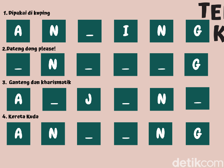 Kerjaan Bikin Stres? Tenangkan Pikiran, Jawab Teka-teki Ini Tanpa Mengumpat