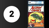 Buku komik termahal kedua yaitu Action Comic #1 dengan peringkat CGC 8,5. Komik ini dibanderol seharga US$ 1,5 juta atau setara Rp 22,5 miliar. Kondisi ini menunjukkan, peringkat CGC dapat secara signifikan mempengaruhi nilai buku komik, seperti yang terjadi pada Action Comic #1 ini yang juga menempati posisi komik termahal pertama. Penurunan ini dapat disebabkan oleh noda maupun tanda lipatan pada sampul maupun halaman komik. Hal-hal ini sangat penting dalam mengevaluasi nilai sebuah buku komik. Foto: The Most Costly