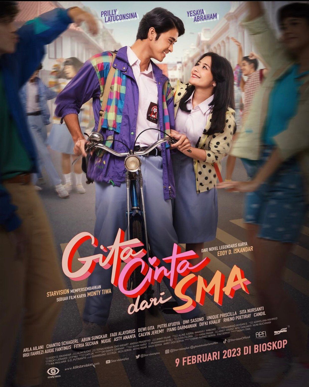 Film terbaru yang taang di bioskop bulan Februari 2023.