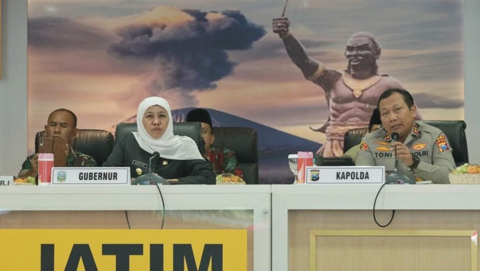 Forkopimda Jatim menggelar rakor kesiapan Harlah Seabad NU