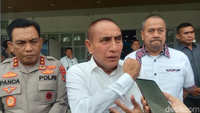 Gubernur Sumut Edy Rahmayadi (Finta Rahyuni/detikSumut)