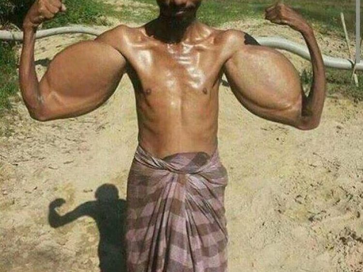 Editan Photoshop Berlebih Bikin Ngakak Parah