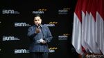 Potret Jokowi Bicara Hilirisasi Industri di Mandiri Investment Forum 2023